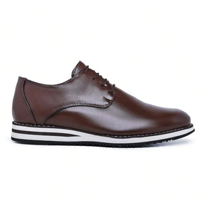 Sapato Casual Masculino Derby Joseph Café