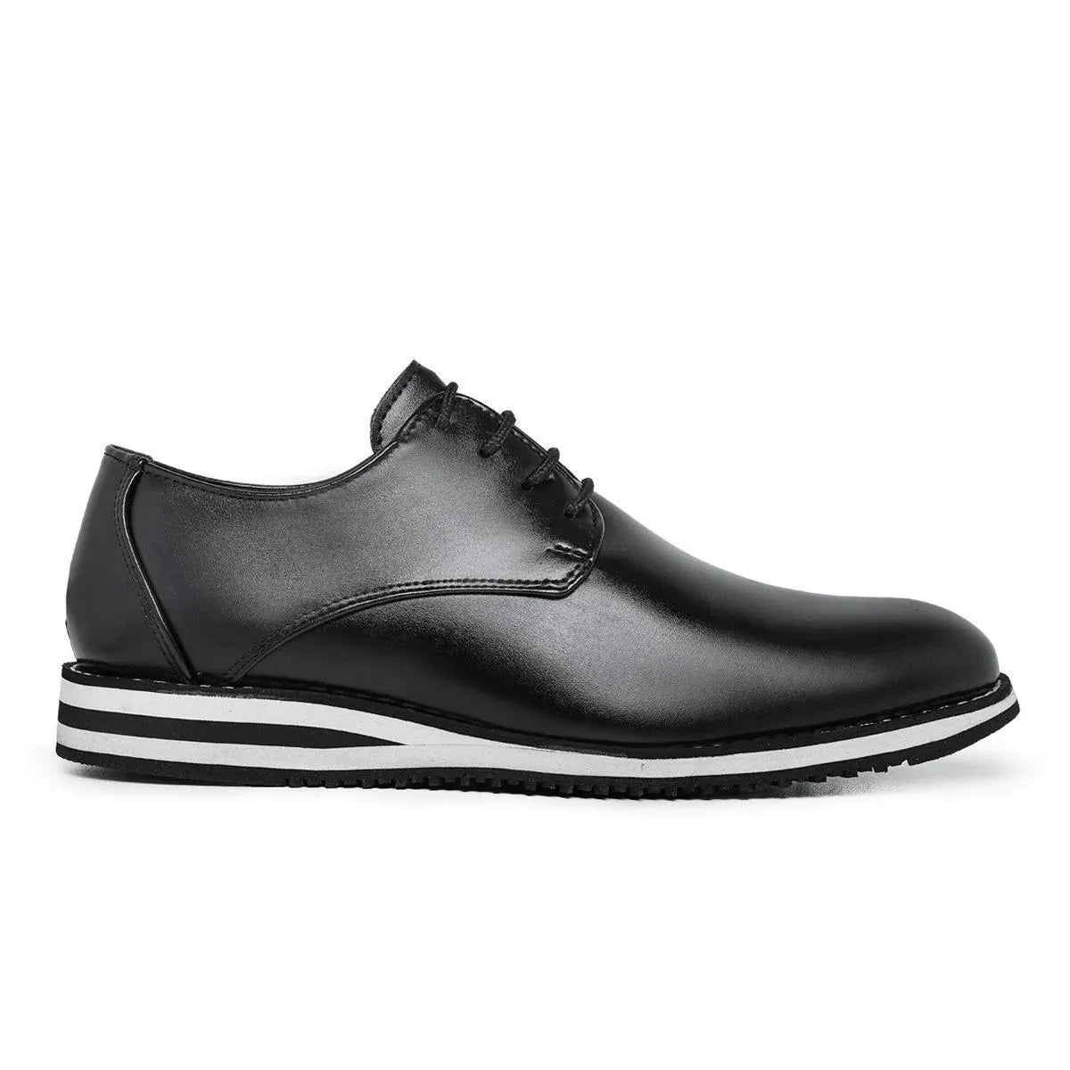 Sapato Casual Masculino Derby Joseph Preto