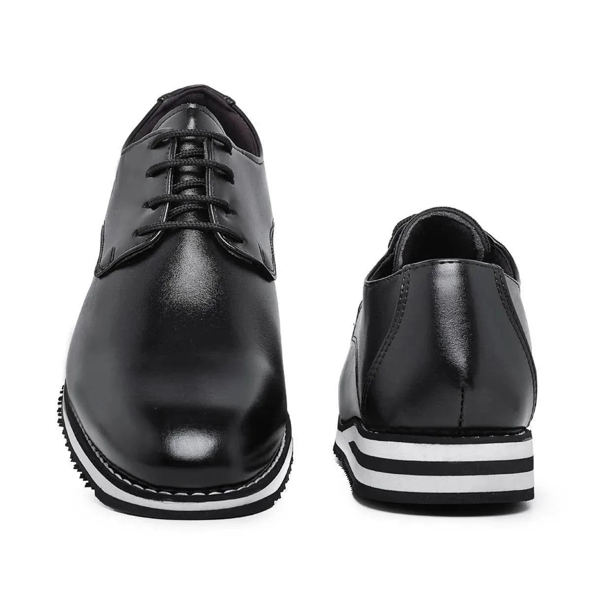 Sapato Casual Masculino Derby Joseph Preto