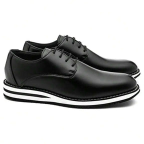 Sapato Casual Masculino Derby Joseph Preto