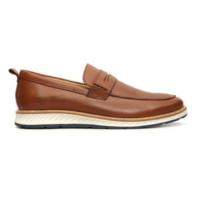 Sapato Casual Masculino Loafer Maranello Castor