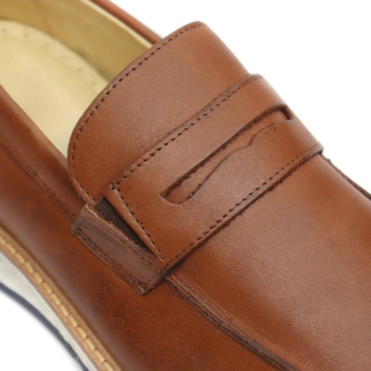 Sapato Casual Masculino Loafer Maranello Castor