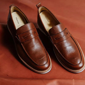 Sapato Casual Masculino Loafer Maranello Castor