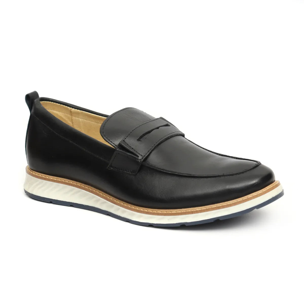 Sapato Casual Masculino Loafer Maranello Preto