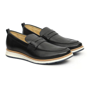 Sapato Casual Masculino Loafer Maranello Preto