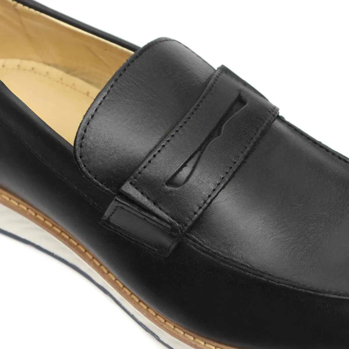 Sapato Casual Masculino Loafer Maranello Preto