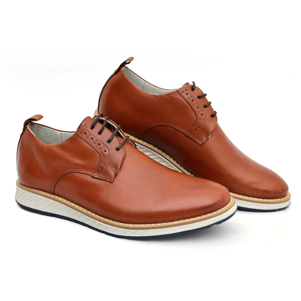 Sapato Derby Masculino Casual em Couro Premium Castor Salvatore