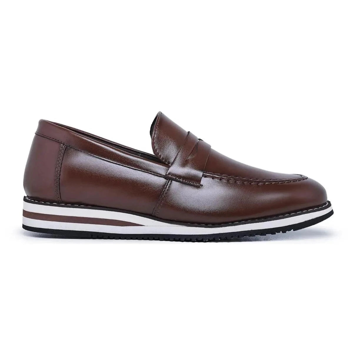 Sapato Loafer Masculino Casual Premium Café Pietro