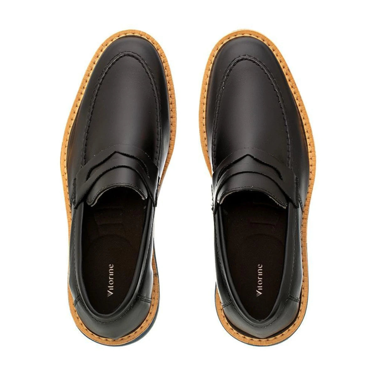 Sapato Loafer Masculino Casual Premium Preto Harold