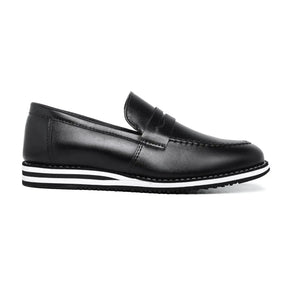 Sapato Loafer Masculino Casual Premium Preto Pietro