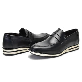 Sapato Loafer Masculino Casual Premium Preto Pietro