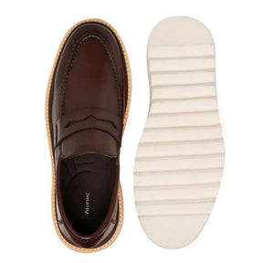 Sapato Loafer Masculino Casual Tratorado Premium Café Martin