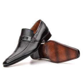 Sapato Loafer Masculino Vincenzo Preto