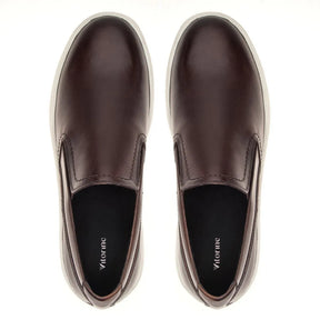 Tênis Casual Masculino Slip On Berlim Café