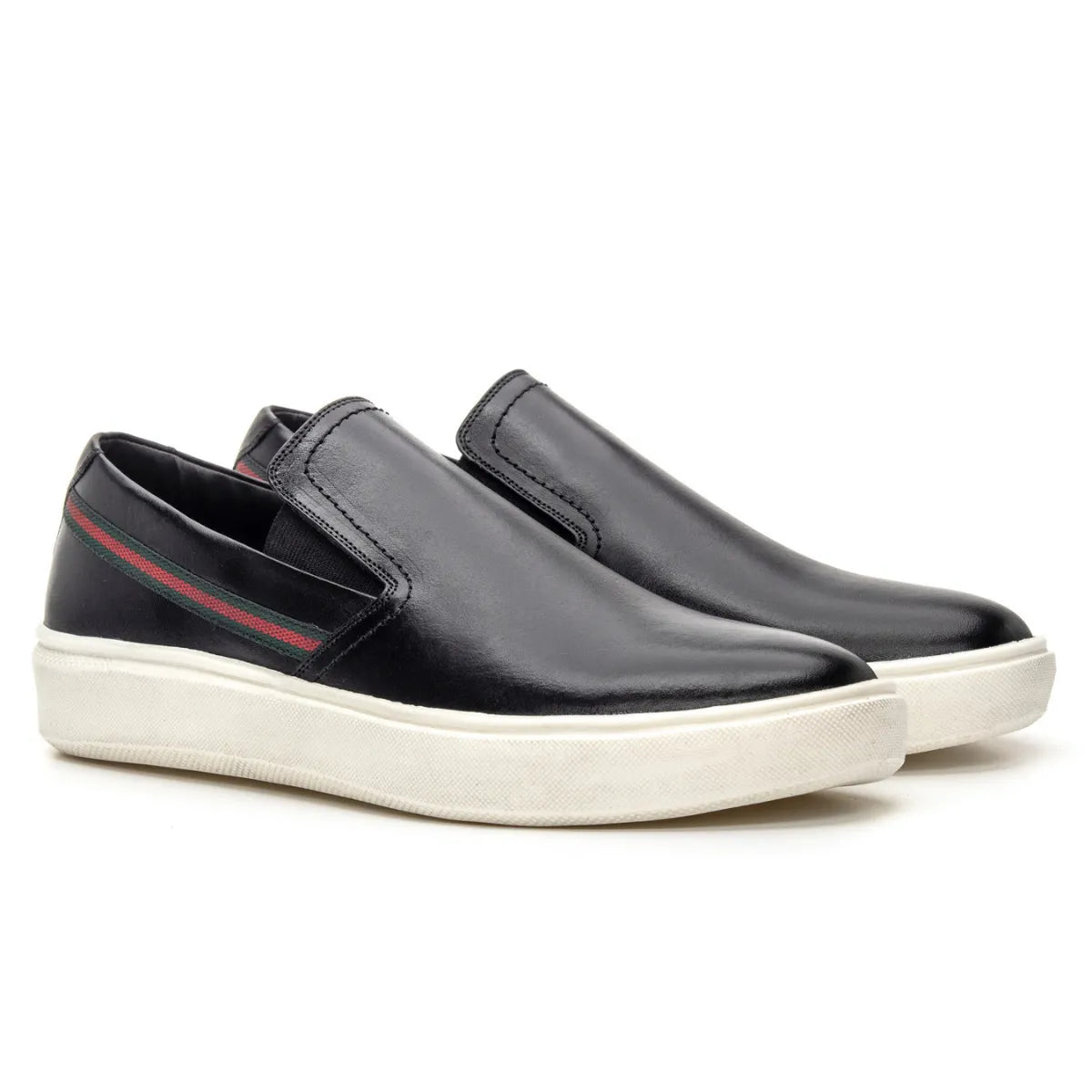 Tênis Slip On Masculino Berlim Preto