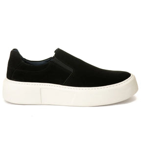 Tênis Casual Masculino Slip On Macan Preto