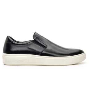 Tênis Casual Masculino Slip On Riviera Preto