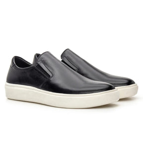 Tênis Casual Masculino Slip On Riviera Preto