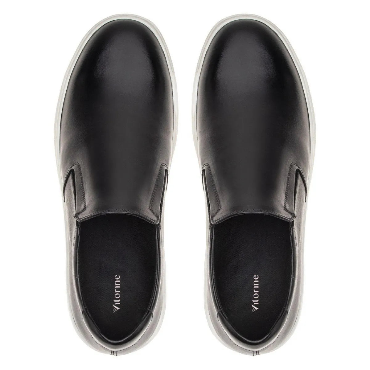 Tênis Casual Masculino Slip On Riviera Preto