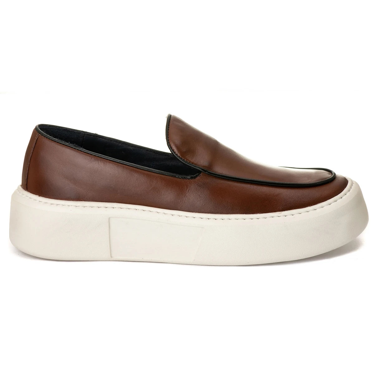 Sapato Casual Masculino Slip On Santorini Mouro