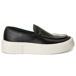 Sapato Casual Masculino Slip On Santorini Preto